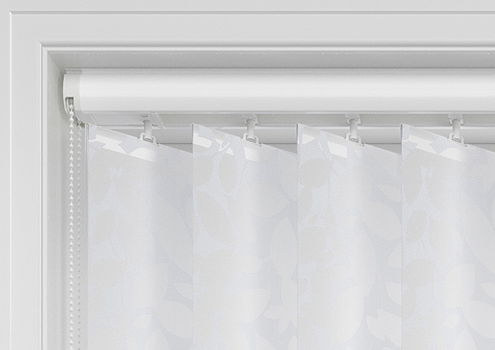 Jasmine (Blackout), Lily White - Vertical Blind - Image 13